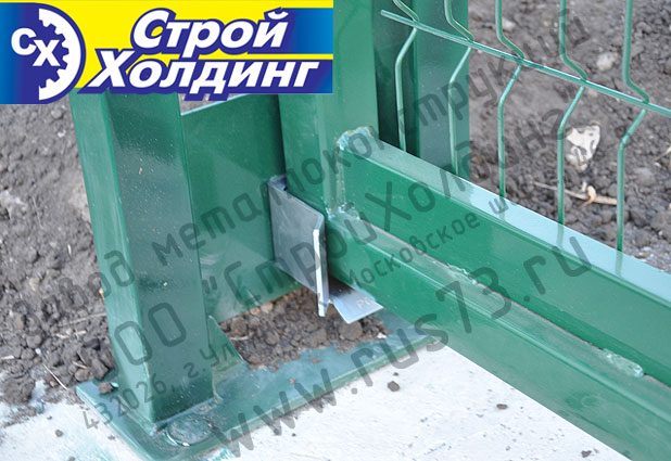 откатные ворота Ульяновск уловитель нижний в эксплуатации