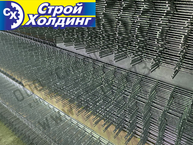 Производство сеток для габионов шириной 2500