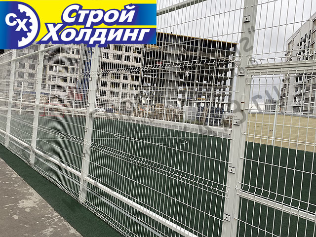 ограждение спортивной площадки Магазин Новостроек г. Ульяновск