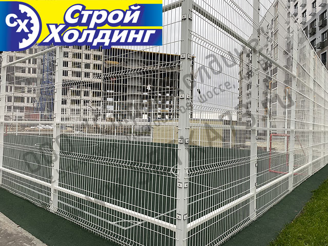 ограждение спортивной площадки Магазин Новостроек г. Ульяновск
