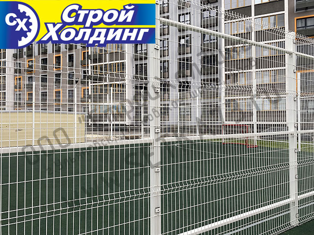 ограждение спортивной площадки Магазин Новостроек г. Ульяновск